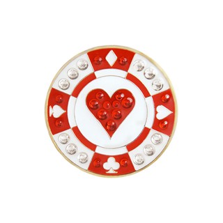 Golf ball Markers Navika Red&amp;White