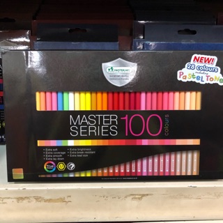 สีไม้ 100สี Master Art ดินสอสี (Pastel Tone)