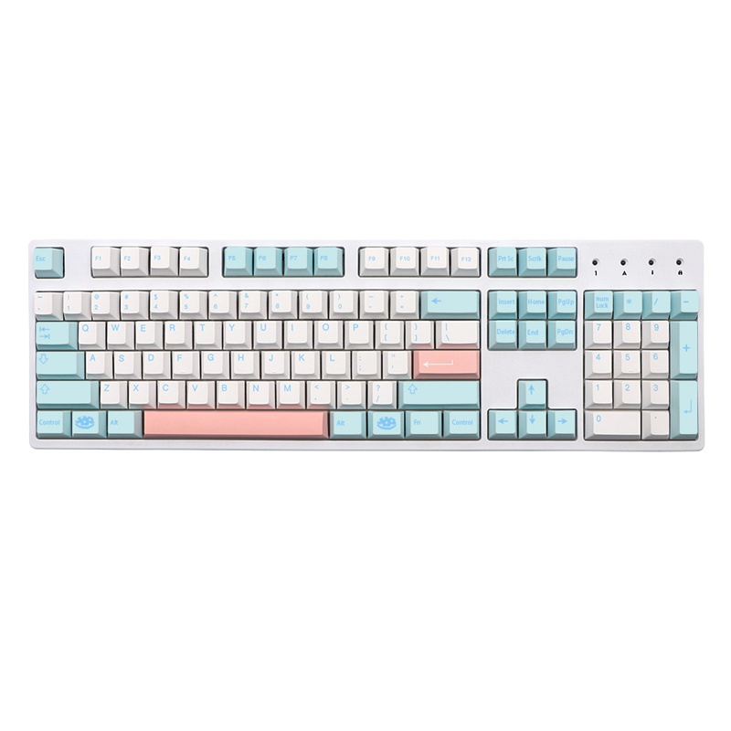 135 Key ISO GMK Noel PBT Dye Subb Keycap Cherry Profile Keycaps Set for ...