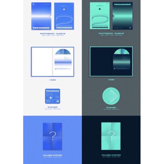 อัลบั้ม(เปล่า)Treasure The Second Step