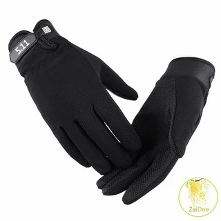 A687 รุ่น 5.11 ไบค์เกอร์ ถุงมือมอเตอร์ไซค์ Non-slip gloves