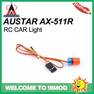 Austar Ax-511R ไฟ Led ทรงกลมสีแดงสําหรับรถบังคับวิทยุ