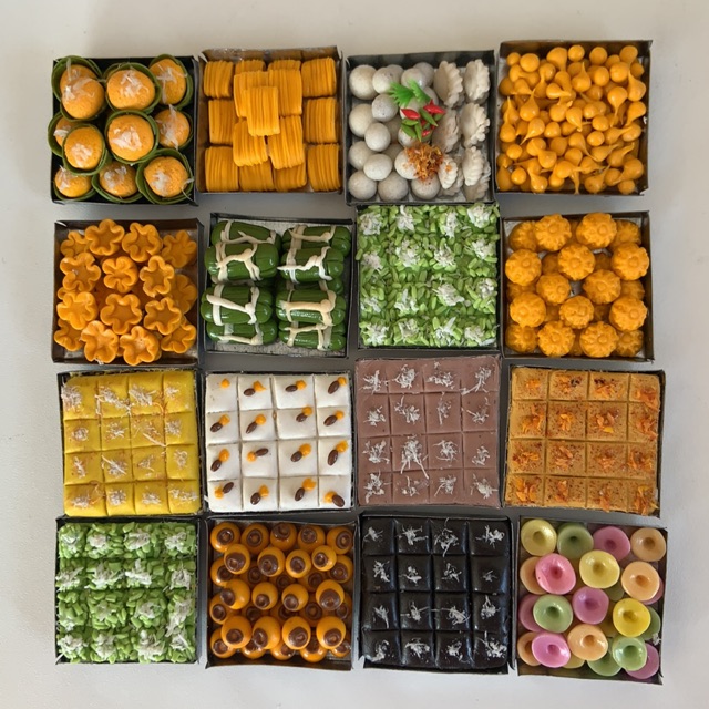 ของจิ๋ว ขนมจิ๋ว อาหารจิ๋ว ขนมถาดจิ๋ว ขนมหวานจิ๋ว แม่เหล็กติดตู้เย็น ที่ติดตู้เย็น ตัวติดตู้เย็น ชุดข