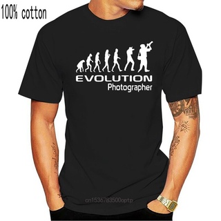 คอตต้อนคอกลมขายดี เสื้อยืดแขนสั้น พิมพ์ลาย Evolution Of A Photographer AIpoph82PBlpoa87 คุณภาพดี สําหรับผู้ชายS-5XL