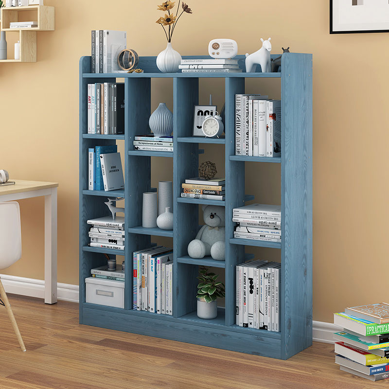 Bookcase Bookshelf Simple Floor Small Storage Rack Living Room