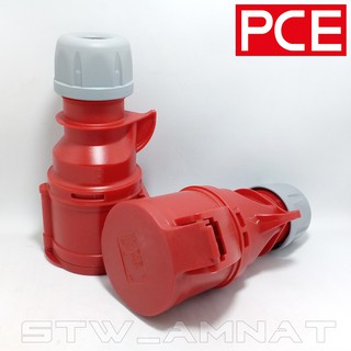 PCE เต้ารับกลางทางอุตสาหกรรม ขนาด 32A 5Pin(3P+N+E) 400V