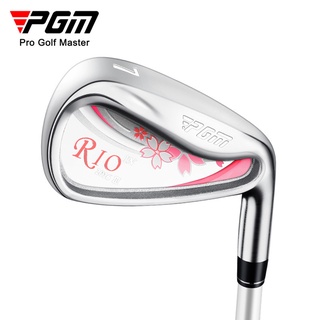 Pgm Golf ไม้กอล์ฟ สําหรับผู้หญิง ไม้กอล์ฟ เหล็กสเตนเลส 7 ชิ้น TiG038