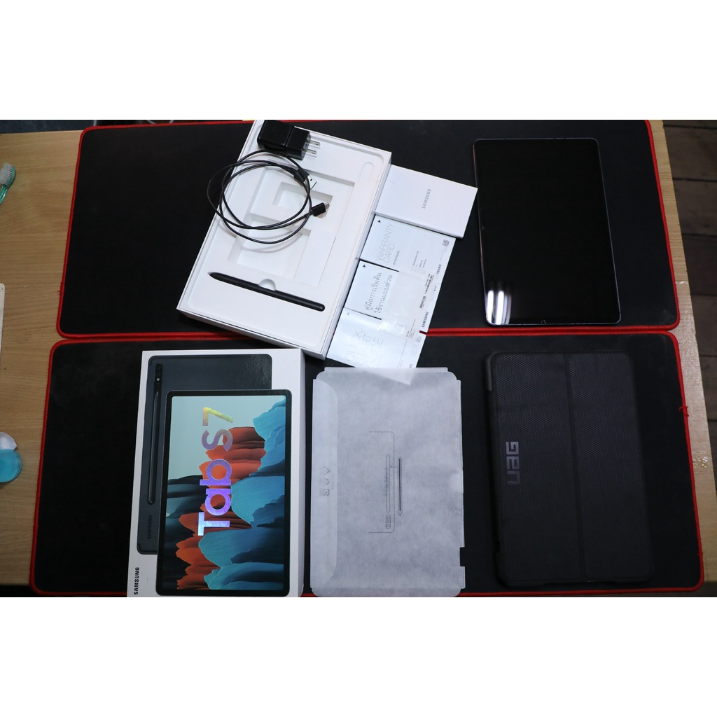 Samsung galaxy Tab S7 wifi ความจุ 128 GB พร้อม Case UAG มือสอง