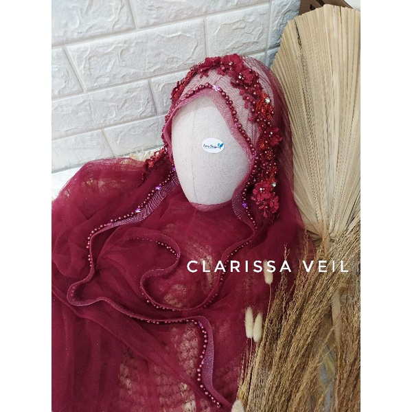 CLARISSA VEIL / ผ้าคลุมเจ้าสาว / สเลเยอร์ / ฮิญาบเจ้าสาว