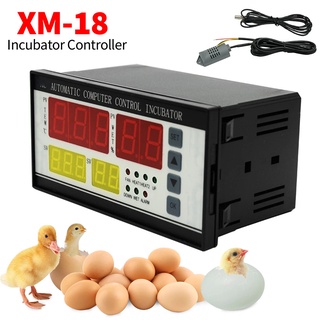 ควบคุมอุณหภูมิ XM-18 เครื่องควบคุมอุณหภูมิ ตู้ฟักไข่ไก่ตัวควบคุมอุณ 220V เทอร์โมสตัท อุปกรณ์ตู้ฟักไข่