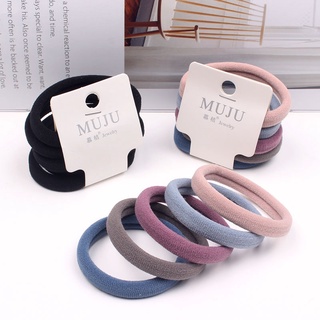 5 ชิ้น เชือกผมไม่มีรอยต่อผมผูกทนทานสูงผมยางยืดยางรัด เชือกผม…