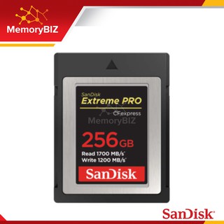 SanDisk Extreme Pro CFexpress Card 256GB Type B (SDCFE-256G-GN4NN) ถ่าย RAW 4K ได้สบาย รับประกัน Lifetime โดย Synnex