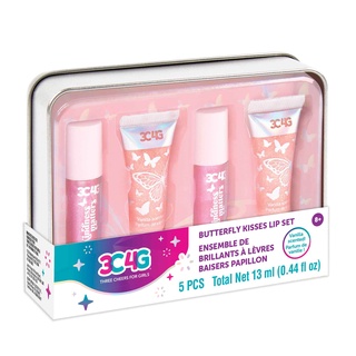 3C4G Butterfly Kisses Lip Set (tin box)