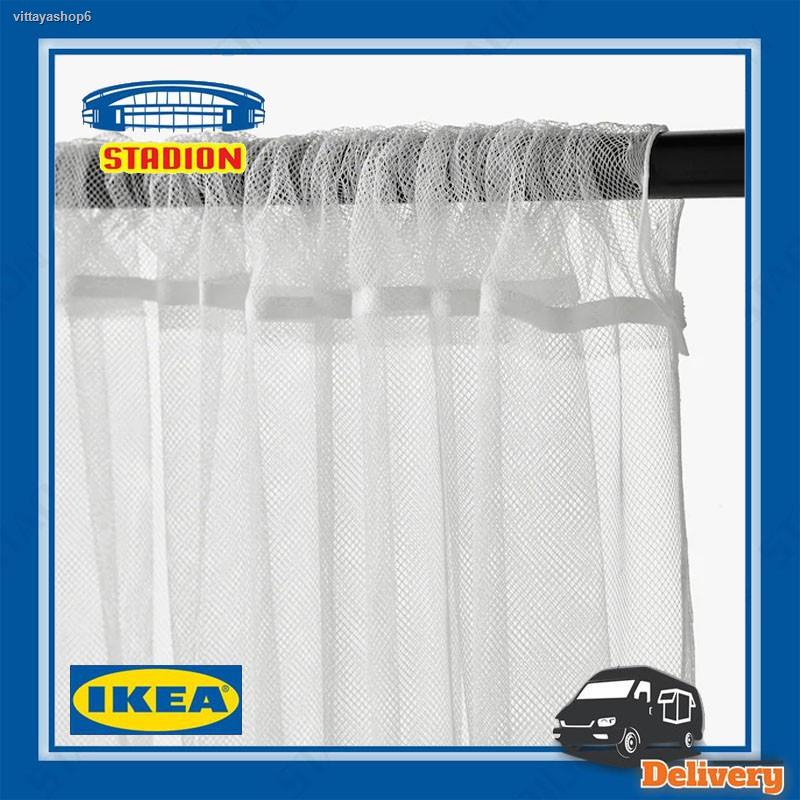 จัดส่งเฉพาะจุด จัดส่งในกรุงเทพฯผ้าม่านกรองแสง ผ้าม่านโปร่ง 280x250 ซม. ให้แสงสว่างส่องผ่าน ลิล Net curtains Lill IKEA