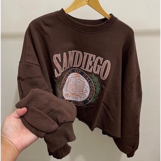 Sandiego CROP เสื้อกันหนาว สําหรับผู้หญิง