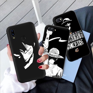 เคสโทรศัพท์มือถือแบบนิ่ม ลายอะนิเมะวันพีซ ลูฟี่ SS11 สําหรับ Realme 5 5i 5s 5 6 Pro 6i X XT X2 2 A5 3 Pro