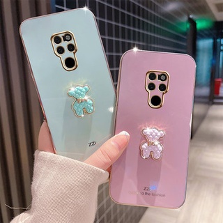 เคส Huawei Mate 20X / Mate20 / Mate20 Pro / Mate10 / Mate10 Pro แฟชั่น หมี กันกระแทก เคสโทรศัพท์