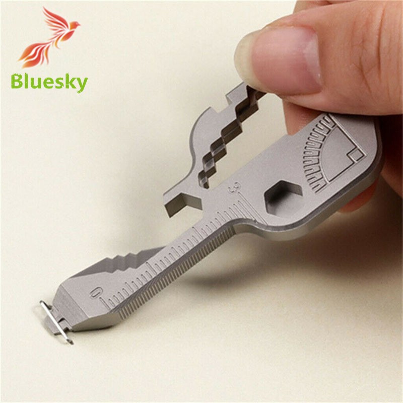 Multi Tool Key Multi-Function Stainless Steel Bottle Opener Screwdriver ...