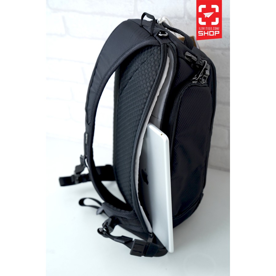 pacsafe camsafe x9 sling camera travel bag