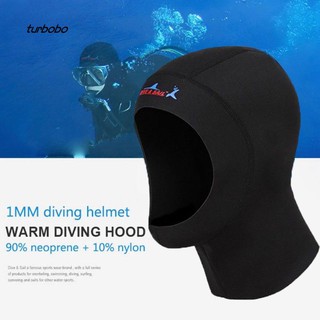 🐳TBB🌠1MM Neoprene Anti-sun Dive Face Hood Unisex Diving Surfing Sport Swimming Cap