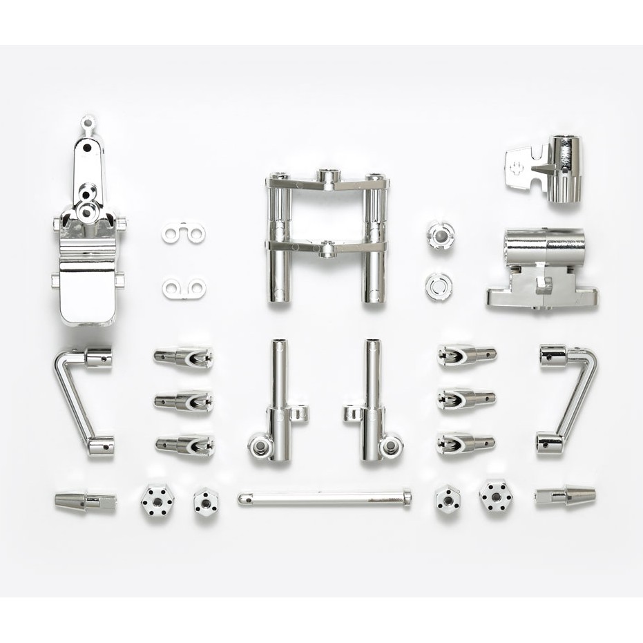 TAMIYA 54829 T3-01 B PARTS (FRONT FORK) (PLATED)