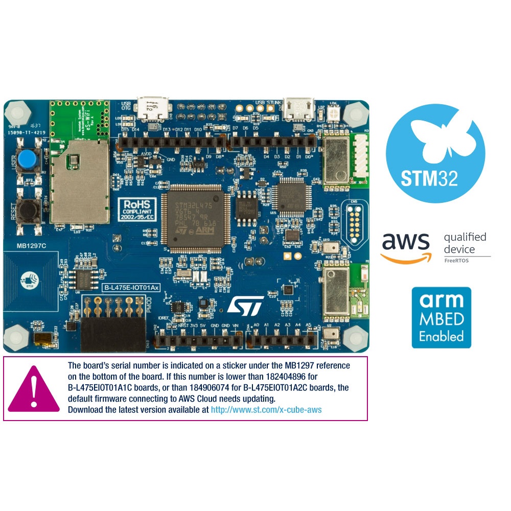 STM32L4 Discovery kit IoT node (B-L475E-IOT01A) ***สินค้าพร้อมส่งจากไทย
