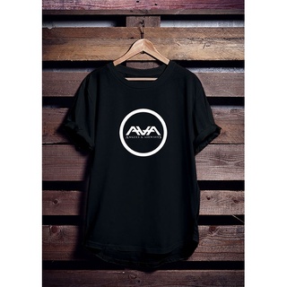 เสื้อยืดผ้าฝ้าย เสื้อยืด พิมพ์ลาย Ava Angel airwaves Distro สําหรับผู้ชาย และผู้หญิง