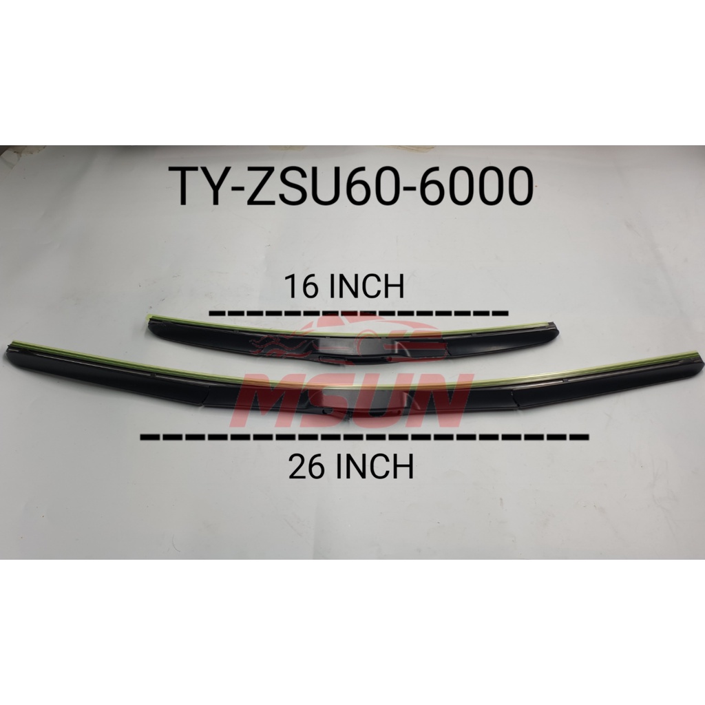 WIPER BLADE SET ด้านหน้า TOYOTA HARRIER 2016 ZSU60