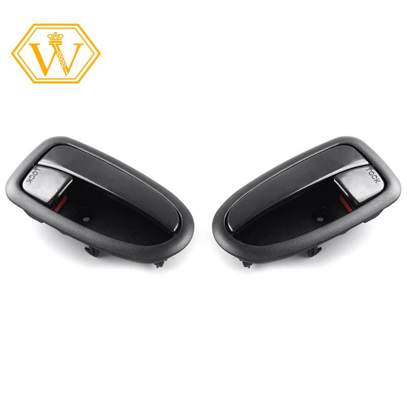 มือจับประตูสีดํารถยนต์สําหรับ Hyundai Matrix Lavita 82620-17010 ขวา