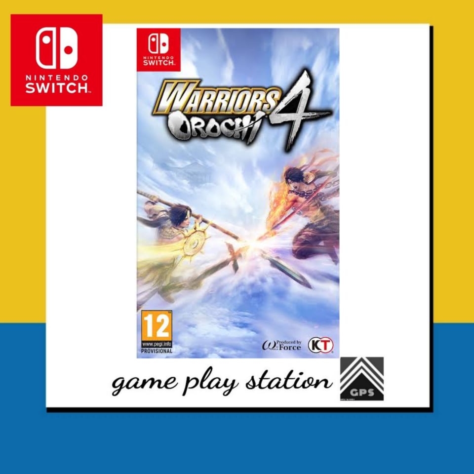 nintendo switch warriors orochi 4 ( english zone 2 )