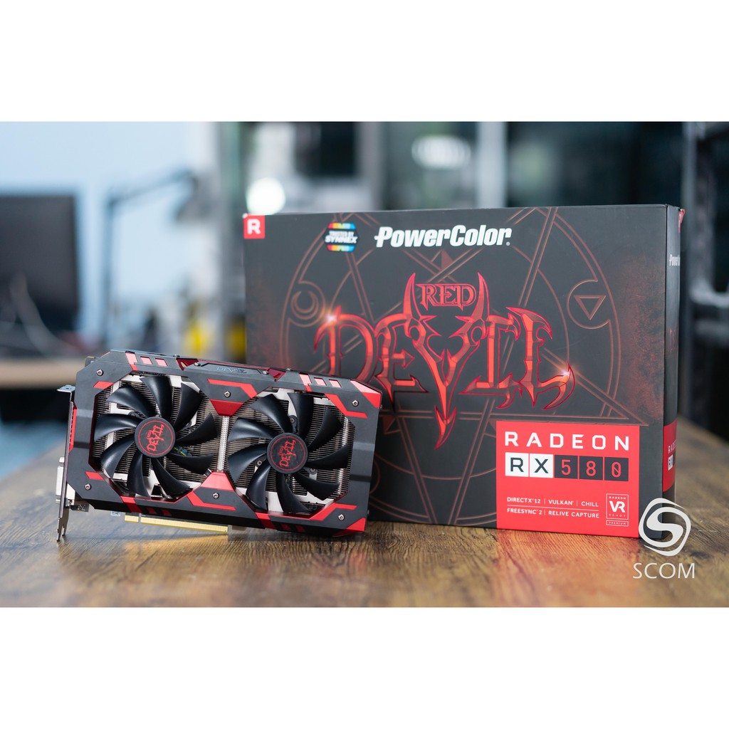 (GPU) RX580 8GB PowerColor RED Devil