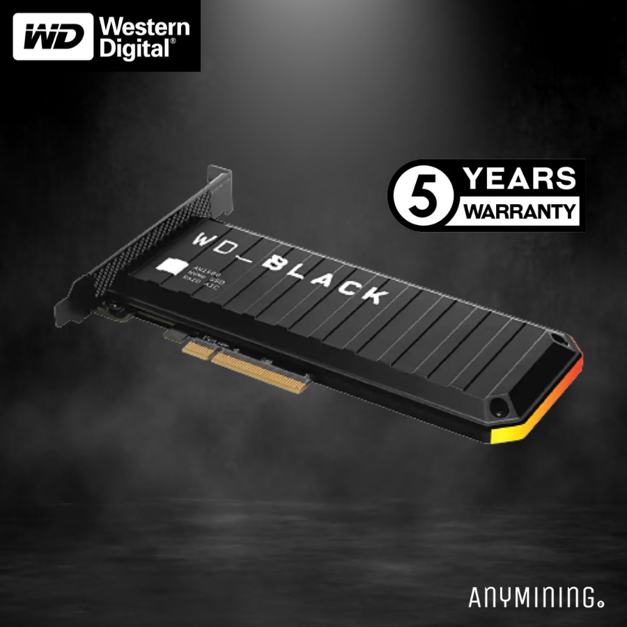 [พร้อมส่ง]SSD WD_BLACK AN1500 NVMe ประกัน 5 ปี