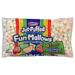 Kraft Mini Fun Marshmallows 283g. คราฟท์มินิฟันมาร์ชเมลโลว์ 283กรัม