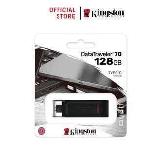 Kingston 128GB DataTraveler 70 USB-C ความเร็ว 3.2 Flash Drive - แฟลชไดร์ฟ (DT70/128GB)