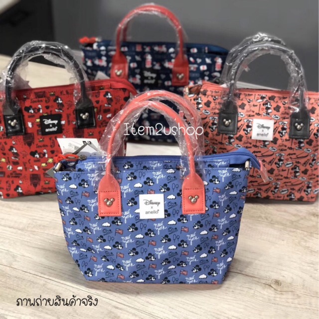 [ลดล้างสต๊อก‼️]กระเป๋าสะพาย ANELLO  TOTE MINI DISNEY X ANELLO รุ่นDT-G011