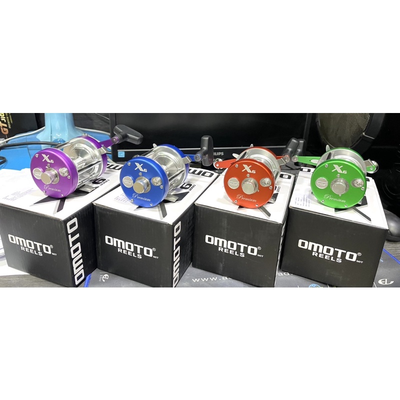 รอก_OMOTO_X6_SERIES_ตัวใหม่ล่าสุด หมุนขวา รอบ 5.3:1 มีครบทุกสี