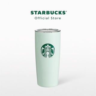 Starbucks Stainless Steel Mint Tumbler 20oz. | ทัมเบลอร์สตาร์บัคส์สแตนเลสสตีล ขนาด 20ออนซ์  [A11123351]