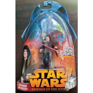 Star Wars Episode III 3 Revenge of the Sith EMPEROR PALPATINE (Firing Force Lightning) 3.75