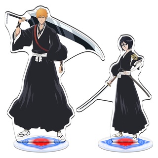 โมเดลฟิกเกอร์ Death God BLEACH: Millennium Blood War Chapter Kurosaki Ichigo Deadwood Luki Ya Kawahara Yusuke ขนาด 21 ซม. สําหรับตกแต่ง