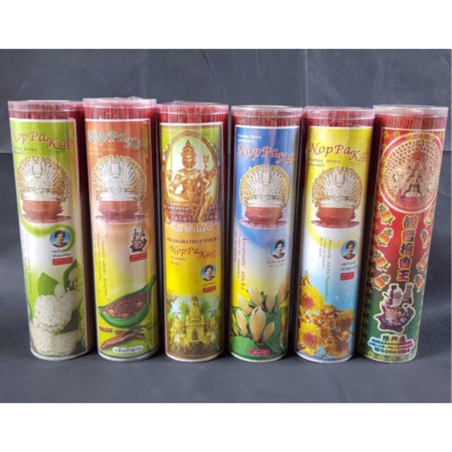 🔥🔥ธูปหอมนพเก้ากระบอกยาว มีหลายสี หลายกลิ่น หอมมาก 👍