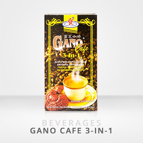 GANO EXCEL กาแฟกาโน 3 IN 1 ผสมเห็ดหลินจือ