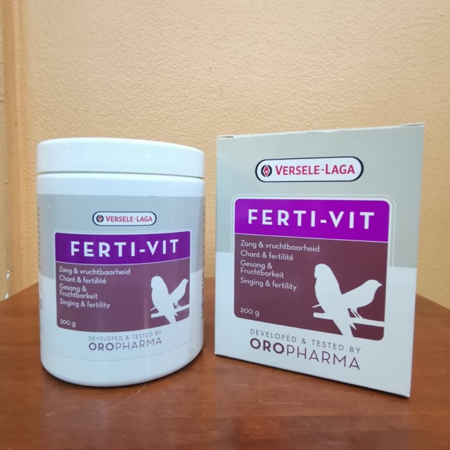Ferti-vit อาหารนก กระตุ้น เร่งเชื้อ 200กรัม