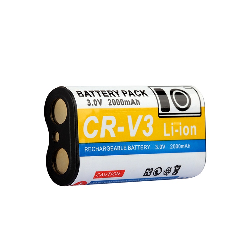 แบตเตอรี่กล้อง 1PC 2000mAh CRV3 CR V3 CRV3 3.7V Digital Camera Battery