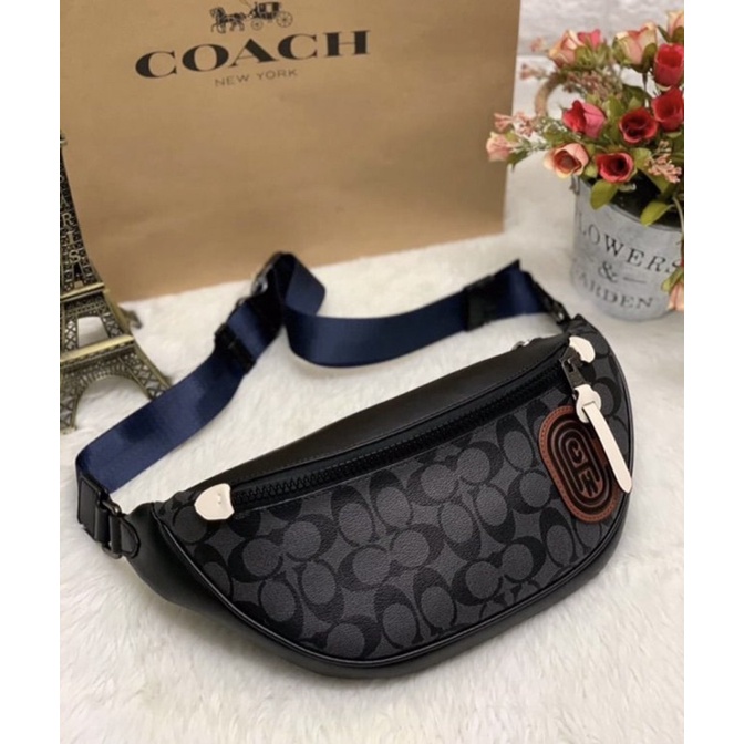 🇺🇸พร้อมส่ง 🇹🇭 Coach  F79037 กระเป๋า coach แท้ 💯 #Belt bag