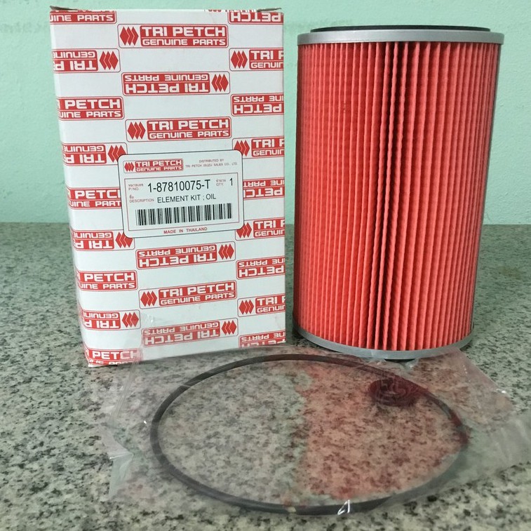 กรองน้ำมันเครื่อง อีซูสุ JCM, เดก้า 270hp, 320hp ฮีโน่ KT EH100 EH700 EC100 แท้ห้าง Isuzu ตรีเพชร