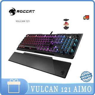 Roccat VULCAN 121 AIMO RGB คีย์บอร์ดเกมมิ่ง สวิตช์สีแดง