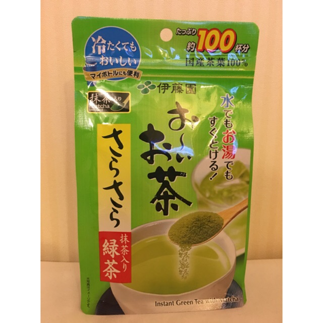 ชาเขียว Itoen Green Tea 80 g. ของแท้จากญี่ปุ่น