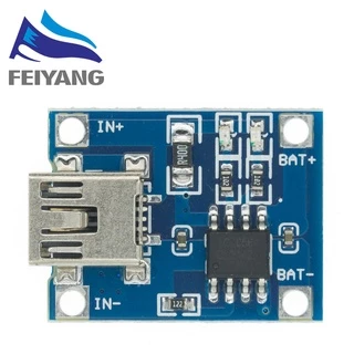 บอร์ดโมดูลชาร์จแบตเตอรี่ลิเธียม Type-c Micro Mini USB 5V 1A 18650 TP4056 1A Li-ion