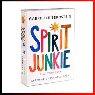 การ์ดทาโรต์ภาษาอังกฤษ Spirit Junkie Oracle 52 ชิ้น