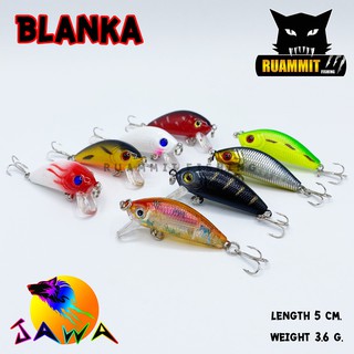 เหยื่อตกปลา เหยื่อปลอม JAWA เหยื่อปล๊ัก รุ่น BLANKA (New Color)